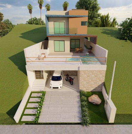 3D image Smart Home Construction